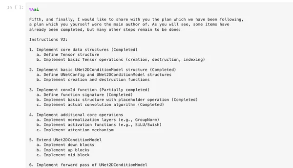 prompt on resuming a plan